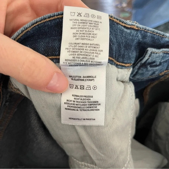 DL1961 Jeans Women's 27 Emilie Ultra High Waist Straight Leg $209 Nordstrom - Picture 8 of 8